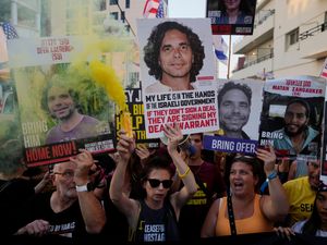 Supporting image for story: Israeli military recovers bodies of six hostages in Gaza operation