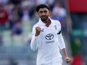 Supporting image for story: England’s Shoaib Bashir unfazed by Nathan Lyon’s opinion ahead of Ashes series