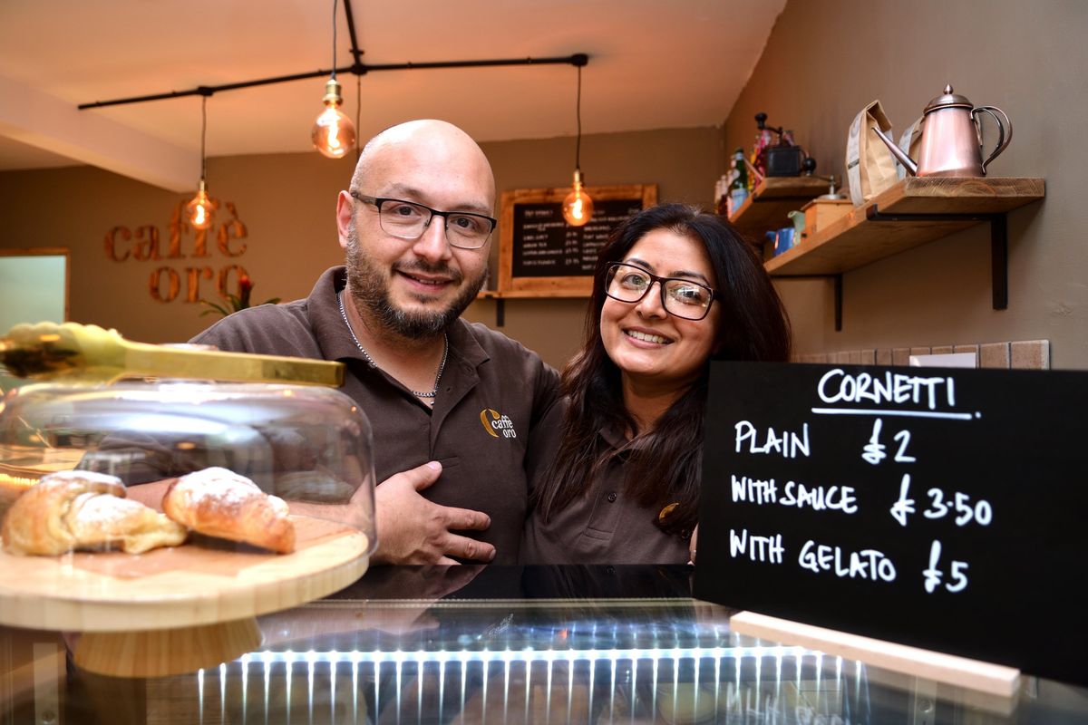 'It's a bit of Rome and we love it!'- Shrewsbury cafe owners say town is 'little Italy' after whirlwind start