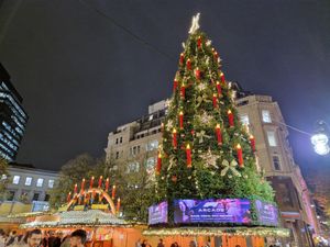 The famous Frankfurt Christmas tree