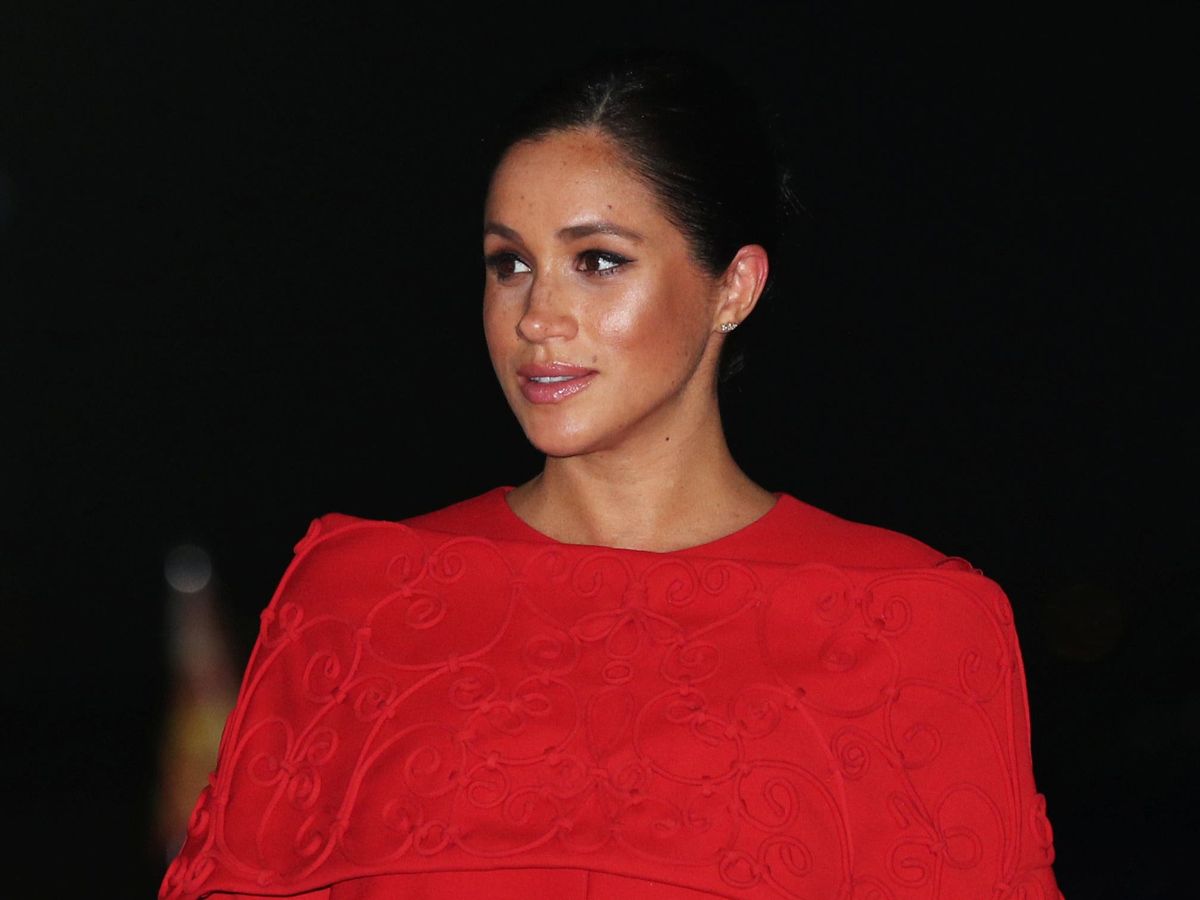 Duchess of Sussex attends Paris show of fashion designer Pierpaolo Piccioli