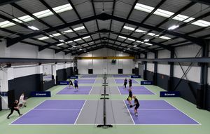 The Courtside Hybrid Team Pickleball Tournament 2026, taking place in Stourbridge following the opening of the courts.