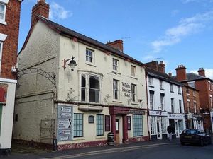 Supporting image for story: Repair work begins on a derelict pub that has been a 'blight' on a Shropshire town centre