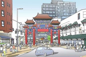 Supporting image for story: Birmingham's Chinatown: Giant arch planned to welcome visitors