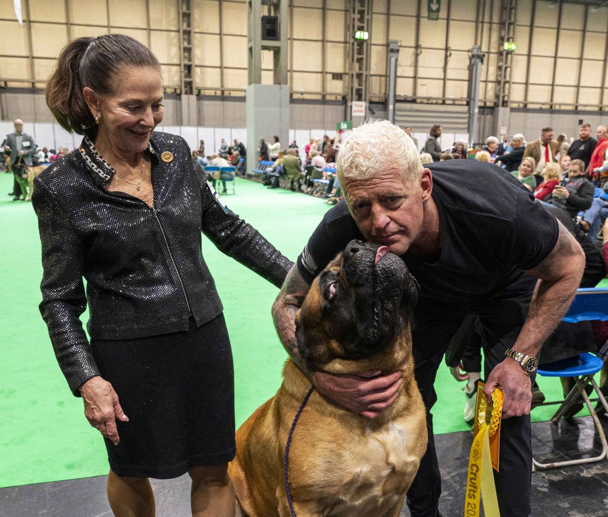 WWE legend left with shattered dreams, but also great pride, after dog competes at Crufts