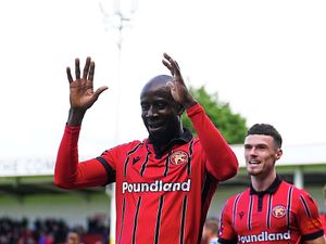 Supporting image for story: Walsall's Albert Admoah wants to add a Saddlers success to his list