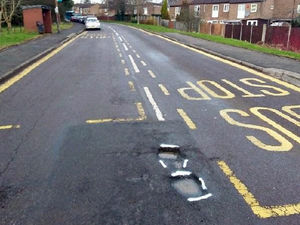 Supporting image for story: 2,000 potholes repaired in three weeks as frost ravages Shropshire's roads