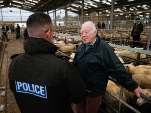 Supporting image for story: Shropshire police squads visit markets to highlight fight against rural crime