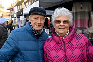 Maurice and Dorothy Taylor said they understood why older people had their grumbles, although they personally felt fine