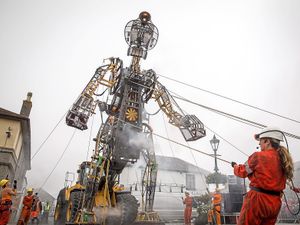 Supporting image for story: Colossal ‘Man Engine’ coming to Shropshire - watch the video
