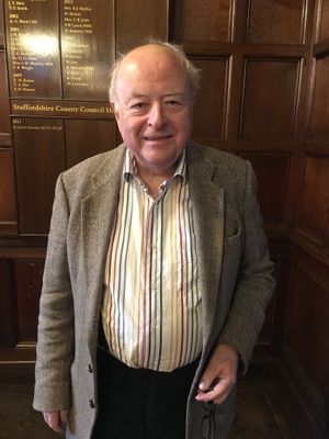 Cllr Tony Pearce (Doxey And Castletown) Photo by Staffordshire LDR Kerry Ashdown. Free for use by all LDRS partners