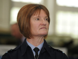 Sue Gray at RAF Cosford.