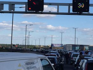 Supporting image for story: M6 crash chaos after eight-vehicle pile-up with athletics stars caught in queues