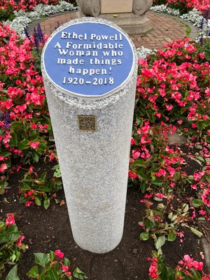 Ethel  Powell's Rosie's Plaque