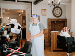 Supporting image for story: Delight as Bridgnorth hairdressers open for business