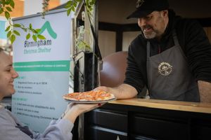 Three meals a day will be available at the shelter