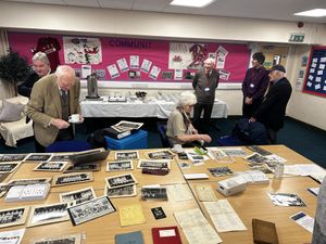 Looking at the array of pictures brought in