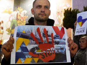 Supporting image for story: Nato allies to prepare next steps after ‘horrific’ rocket strikes in Kyiv