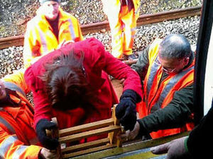 Supporting image for story: Rail passengers stranded on tracks near Penkridge