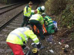 Supporting image for story: Pictures: Man found badly injured near rail line in Ludlow