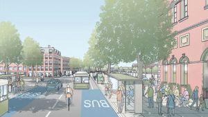 The Masterplan will put forward plans to regenerate the site as part of the 'eastern gateway' to the town