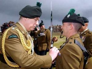 Supporting image for story: Duke of York honours Royal Irish Regiment