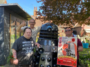 Supporting image for story: Doctor Who superfan’s homemade Daleks bring joy and support to UK charities