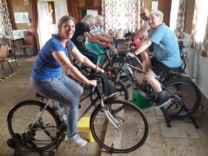Supporting image for story: Cycling worshippers raise £1,200 for Bridgnorth church