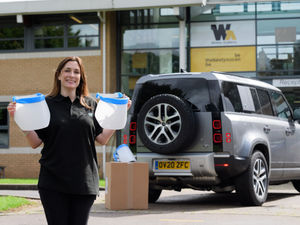 Supporting image for story: JLR sends visors to schools as classrooms reopen