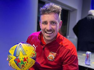 Supporting image for story: Stourbridge penalty hero Charlie Price 'still pinching himself' with Glassboys three wins from Wembley