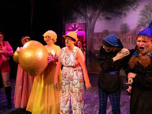 Supporting image for story: Review: Oomph, song and dance delight audience at annual panto