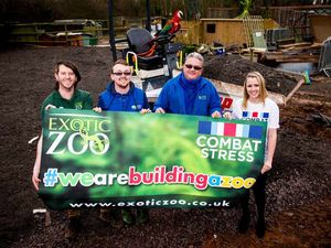 Supporting image for story: Ex-servicemen to help build Telford zoo