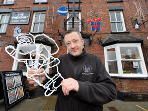 Supporting image for story: Newport traders rewarded for lights of hope in dark times