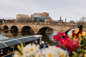 Welsh Bridge and Theatre Severn