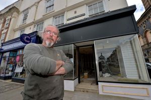 Mel Rees from Bridgnorth is getting ready to open Carrie England Interior Design