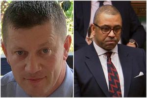 Conservative MP James Cleverly, right, paid an emotional tribute to his friend Pc Keith Palmer, telling the Commons he was a 'strong, professional public servant