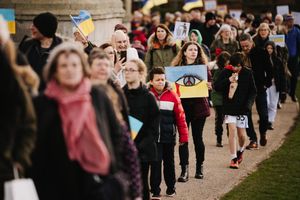 The march in Shrewsbury