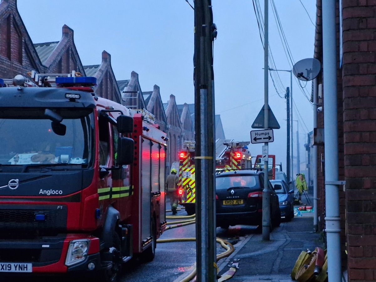 Work continues to scale down Wolverhampton factory fire after emergency responders worked through the night
