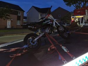 Supporting image for story: Masked man arrested and bike seized after he attempted to 'run off' from police in Dudley