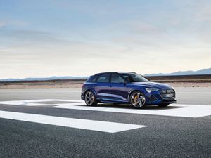 Supporting image for story: First Drive: The Audi e-tron S is an electric SUV with more motors and more power