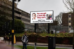 The billboard on Summer Row, Birmingham
