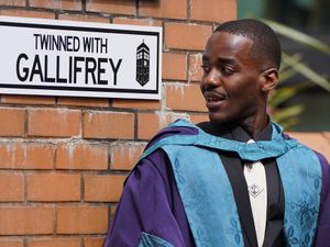 Supporting image for story: New Doctor Who Ncuti Gatwa tells graduating students ‘roll with the punches’