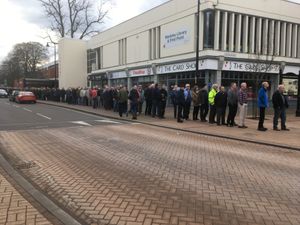Supporting image for story: Hundreds of men line up at Telford venue for life-saving prostate cancer tests