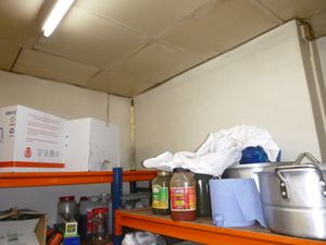The potato preparation room at Hayat Sweet Centre. Photo: Walsall Council