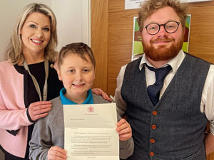 Supporting image for story: King Charles thanks primary school cancer survivor for his touching letter of support