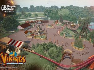 Supporting image for story: Drayton Manor reveals Viking-themed land at attraction 