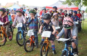 Ready, steady, go - another group ready for the off