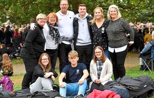 The Reynolds and McNaughton family were in London for the occasion