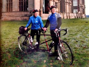 Supporting image for story: 60 years of marriage for Wem couple who cycled 200,000 miles around the world