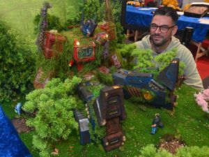 Supporting image for story: From Transformers to James Bond: 15 amazing photos as Telford hosts world's largest scale model extravaganza